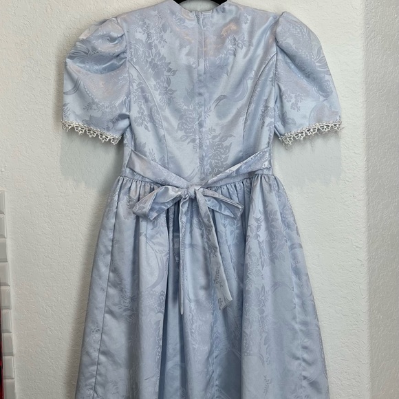 Vintage Girls 70s Gunne Sax Prairie Style Victorian Dress - Picture 5 of 7